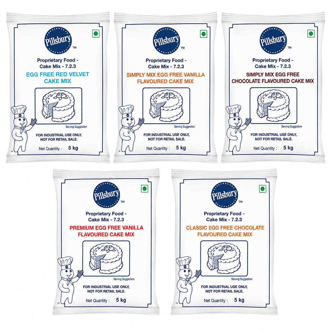 Pillsbury cake premix range